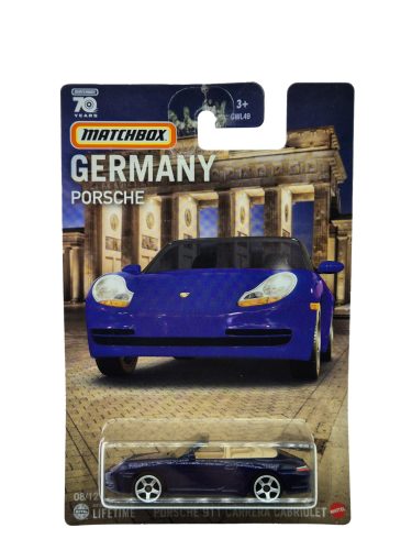 Porsche 911 Carrera kabriolet -  Matchbox - 1:64