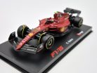 Ferrari F1-75 Scuderia F1 #55 (2022) - Carlos Sainz - s postavičkou pilota -  Bburago - 1:43