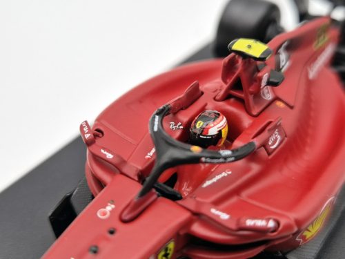 Ferrari F1-75 Scuderia F1 #55 (2022) - Carlos Sainz - s postavičkou pilota -  Bburago - 1:43