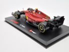 Ferrari F1-75 Scuderia F1 #55 (2022) - Carlos Sainz - s postavičkou pilota -  Bburago - 1:43