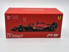 Ferrari F1-75 Scuderia F1 #55 (2022) - Carlos Sainz - s postavičkou pilota -  Bburago - 1:43