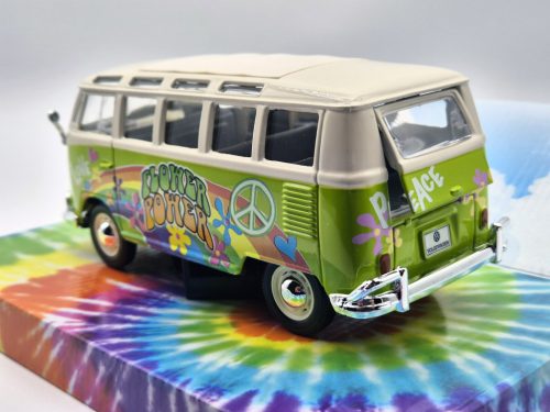 Volkswagen VW T1 Hippie Line Samba -  Maisto - 1:24