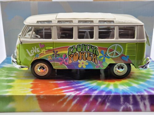 Volkswagen VW T1 Hippie Line Samba -  Maisto - 1:24