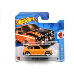   HW J-Imports - 8/10 - '73 Honda Civic Custom -  Hotwheels - 1:64