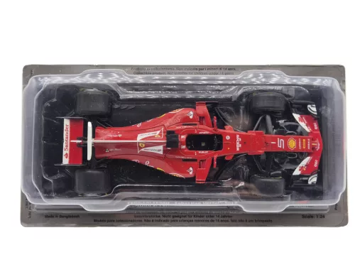 Ferrari SF70H F1 #5 (2017) - Sebastian Vettel -  Edicola - 1:24