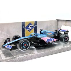   Renault A523 Team BWT Alpine F1 #10 #31 (2023) - Esteban Ocon / Pierre Gasly - modrá -  Solido - 1:18