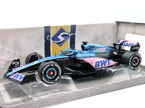 Renault A523 Team BWT Alpine F1 #10 #31 (2023) - Esteban Ocon / Pierre Gasly - modrá -  Solido - 1:18