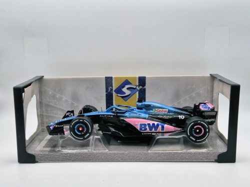 Renault A523 Team BWT Alpine F1 #10 #31 (2023) - Esteban Ocon / Pierre Gasly - modrá -  Solido - 1:18