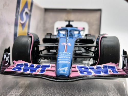 Renault A523 Team BWT Alpine F1 #10 #31 (2023) - Esteban Ocon / Pierre Gasly - modrá -  Solido - 1:18