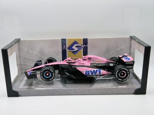 Renault A523 Team BWT Alpine F1 #10 #31 (2023) - Esteban Ocon / Pierre Gasly  - ružová -  Solido - 1:18