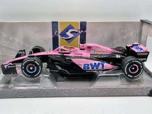 Renault A523 Team BWT Alpine F1 #10 #31 (2023) - Esteban Ocon / Pierre Gasly  - ružová -  Solido - 1:18