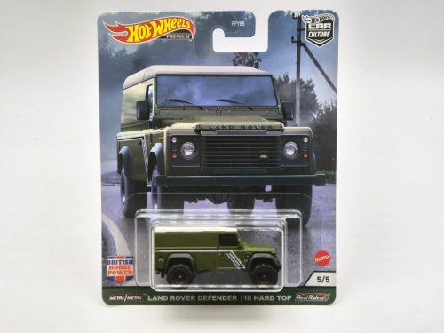 Hot Wheels Premium - Land Rover Defender 110 hard top -  Hotwheels - 1:64