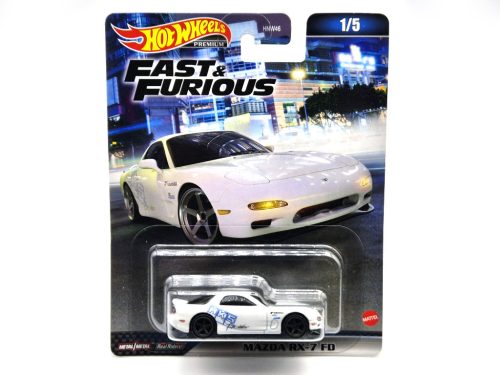 Hot Wheels Fast and Furious - Rýchlo a zbesilo 1/5 - Mazda RX-7 -  Hotwheels - 1:64