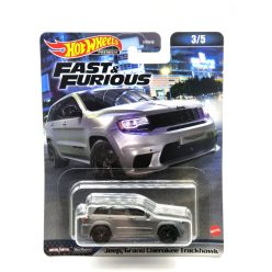   Hot Wheels Fast and Furious - Rýchlo a zbesilo 3/5 - Jeep Grand Cherokee Trackhawk -  Hotwheels - 1:64
