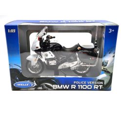   BMW R1100 RT policajný motocykel - policajný -  Welly - 1:18 1/18 model motocykel