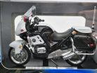 BMW R1100 RT policajný motocykel - policajný -  Welly - 1:18 1/18 model motocykel