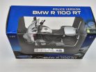 BMW R1100 RT policajný motocykel - policajný -  Welly - 1:18 1/18 model motocykel