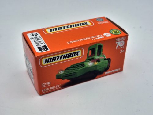 Road Roller - 52/100 -  Matchbox - 1:64