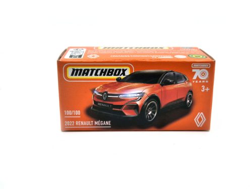 Renault Mégane Megane (2022) - 100/100 -  Matchbox - 1:64