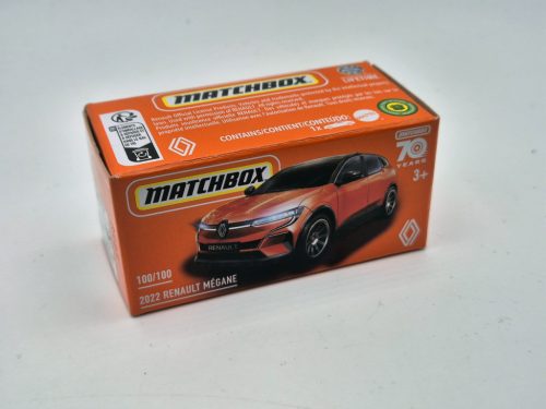 Renault Mégane Megane (2022) - 100/100 -  Matchbox - 1:64