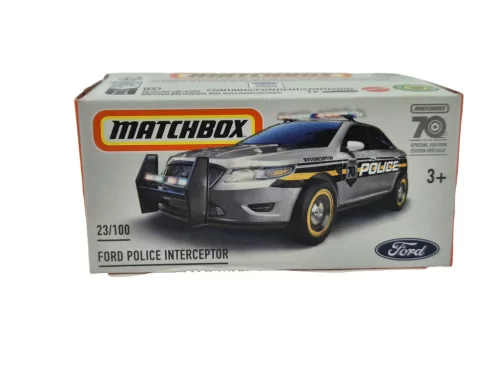 Ford Police Interceptor - 23/100 -  Matchbox - 1:64