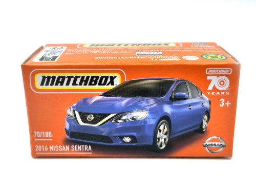Nissan Sentra (2016) - 70/100 -  Matchbox - 1:64