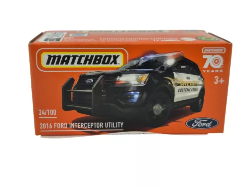 Ford Interceptor Utility (2016) - 24/100 -  Matchbox - 1:64