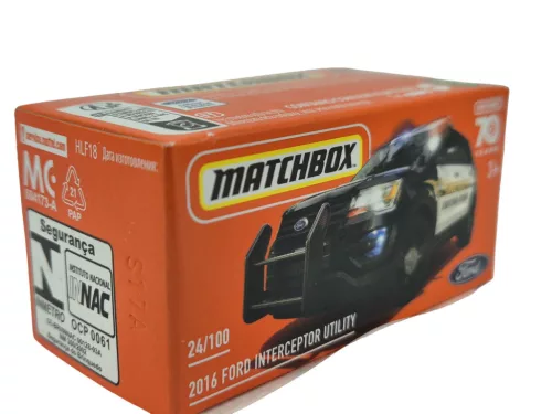 Ford Interceptor Utility (2016) - 24/100 -  Matchbox - 1:64