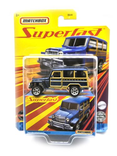 Matchbox Superfast - Willys Jeep Wagon (1962) -  Matchbox - 1:64