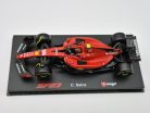 Ferrari SF-23 Team Scuderia F1 #55 (2023) - Carlos Sainz - s postavičkou pilota -  Bburago - 1:43