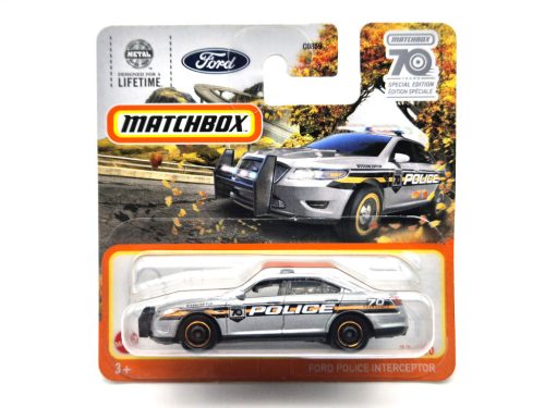 Ford Police Interceptor - 23/100 - blistery -  Matchbox - 1:64