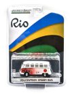 Volkswagen VW Samba Bus - Rio Olympics (2016) -  Greenlight - 1:64