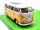 Volkswagen VW T1 Transporter Classis bus (1962) - žltá/biela -  Welly - 1:24