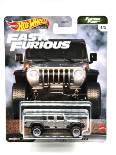 Hot Wheels Fast and Furious - Rýchlo a zbesilo 4/5 - Jeep Gladiator -  Hotwheels - 1:64