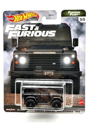 Hot Wheels Fast and Furious - Rýchlo a zbesilo 5/5 - Land Rover Defender 90 -  Hotwheels - 1:64