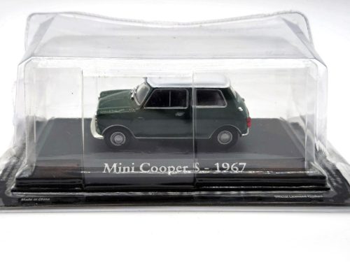 Mini Cooper S (1967) - tmavozelené -  Edicola - 1:43