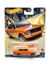 Hot Wheels Premium - Volvo 142 GL  - oranžová -  Hotwheels - 1:64