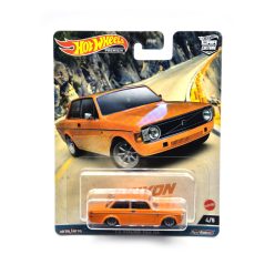   Hot Wheels Premium - Volvo 142 GL  - oranžová -  Hotwheels - 1:64