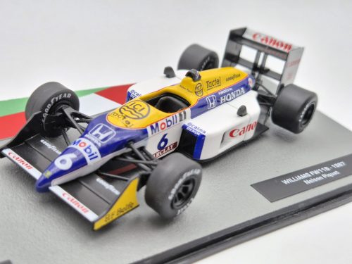 Williams FW11B F1 #6 (1987) - Nelson Piquet -  Altaya - 1:43 - bez spätného zrkadlai