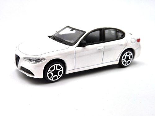Alfa Romeo Giulia (2016) - biela -  Bburago - 1:43