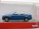 BMW E46 M3 kabriolet - modrá -  Herpa - 1:87 - poškodený s krabicou