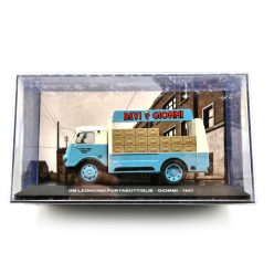   OM Leoncino Portobottiglie - Giommi - dodávka (1957) -  Edicola - 1:43