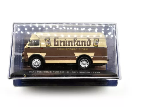 OM Leoncino furgone - Grünland - dodávka (1959) -  Edicola - 1:43