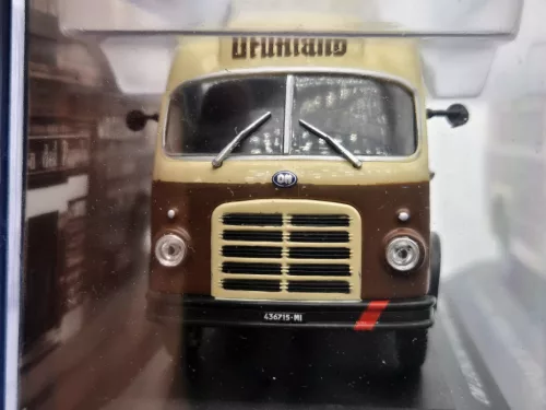 OM Leoncino furgone - Grünland - dodávka (1959) -  Edicola - 1:43