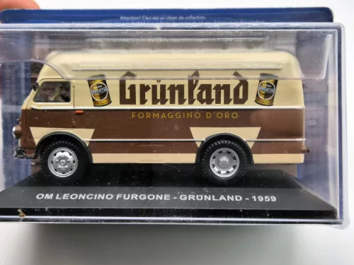 OM Leoncino furgone - Grünland - dodávka (1959) -  Edicola - 1:43