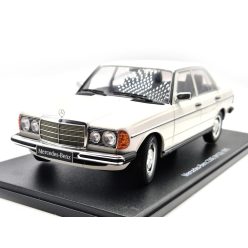 Mercedes Benz 230E W123 (1975) - biela -  KK-Scale - 1:18