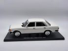 Mercedes Benz 230E W123 (1975) - biela -  KK-Scale - 1:18