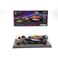   Red Bull RB19 Team Oracle F1 #11 (2023) - Miami GP - Sergio Perez - s postavičkou pilota -  Bburago - 1:43