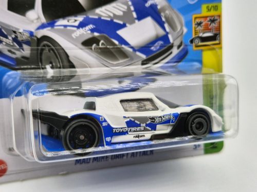 HW Exotics - 5/10 - Mad Mike Drift Attack -  Hotwheels - 1:64