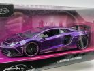 Lamborghini Aventador SV - fialové -  Jada - 1:24
